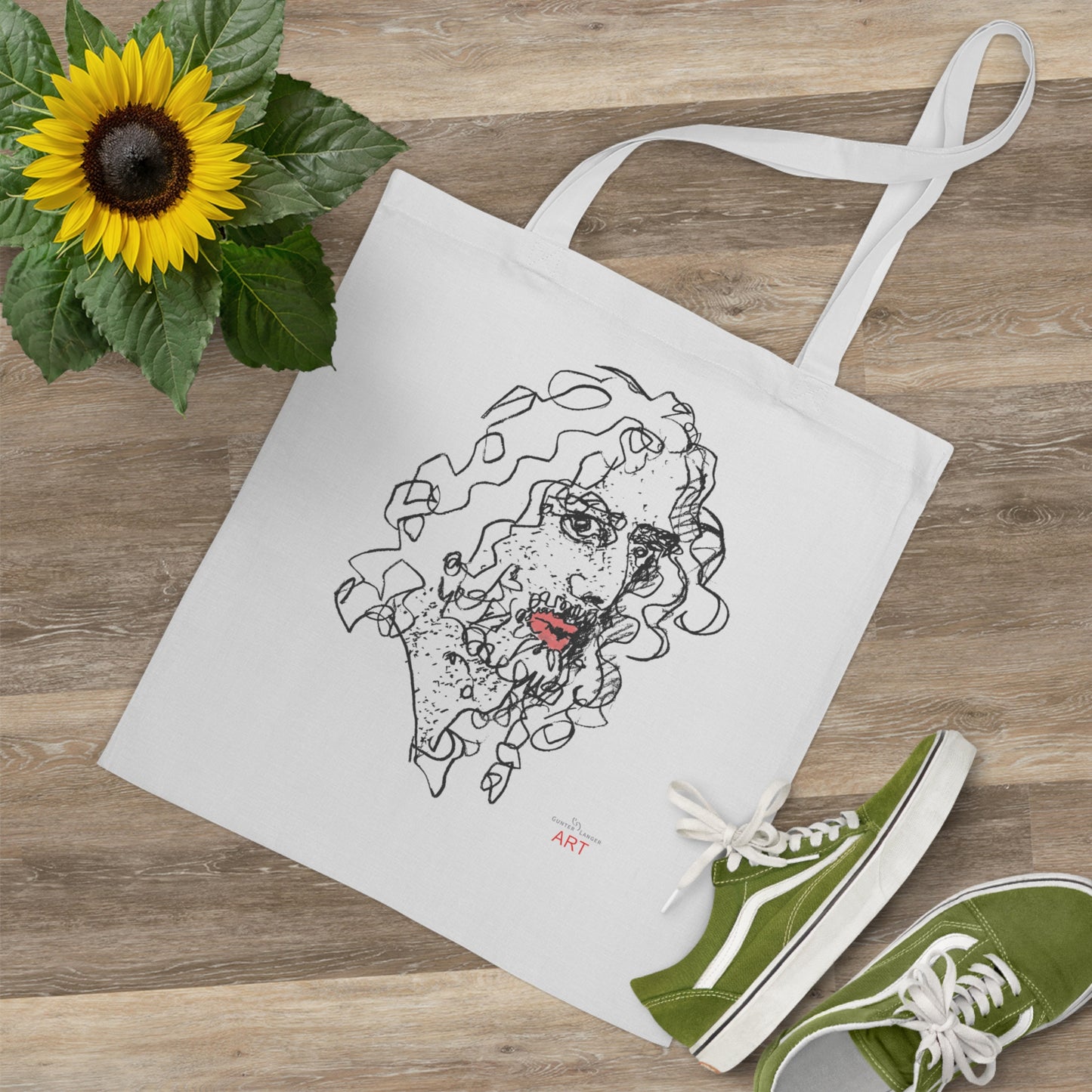 Tote Bag - Motiv:  Montenegro, einseitig bedruckt, H 30,5 cm