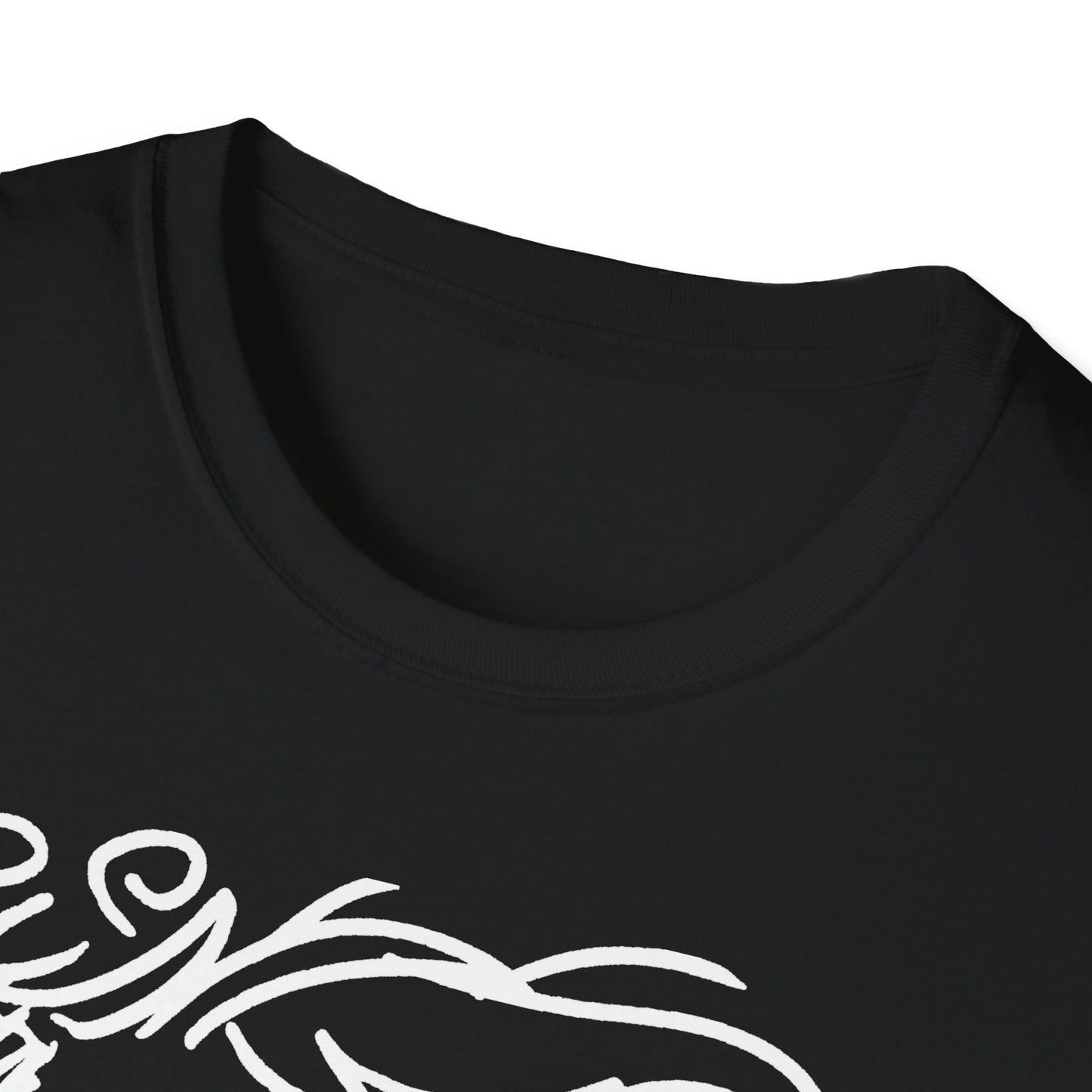 Unisex Softstyle T-Shirt - Motiv: Front Lars, H 35,5 cm