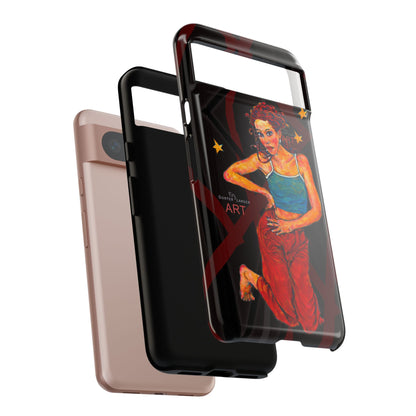 Tough Cases - Google Pixel - Samsung Galaxy - Motiv: Lea, Sternenhimmel, Mikado3