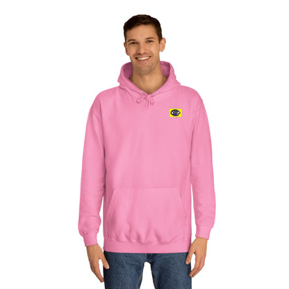 Unisex College Hoodie - Motiv: Front Auge & Rückseite Robert