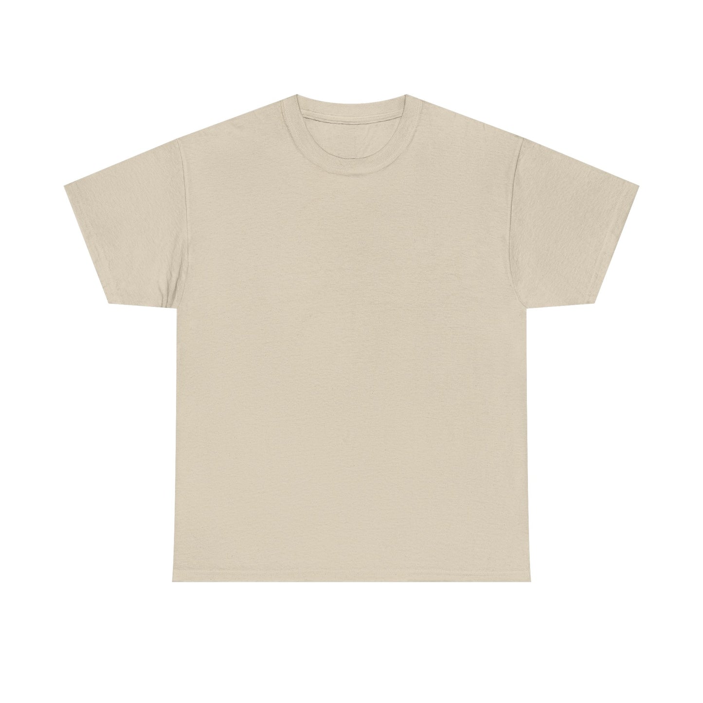 Unisex Heavy Cotton Tee - Motiv: Rückseite Zuflucht (groß)