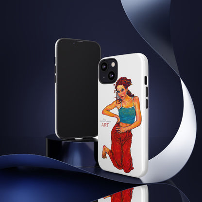 Tough Cases - iPhone - Motiv: Lea, Weiß