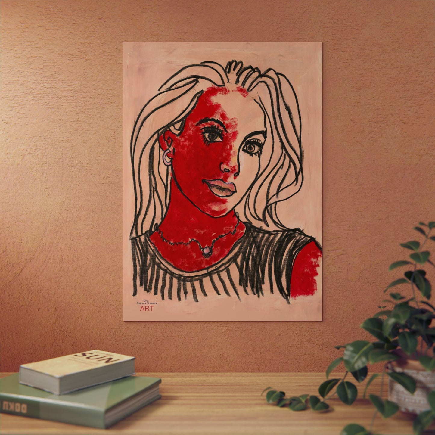 Aluminum Composite Panels - Motiv: Christina, H bis 70 cm