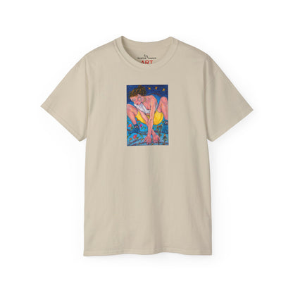 Unisex Ultra Cotton Tee - Motiv: Alva & Alva, Neck Label