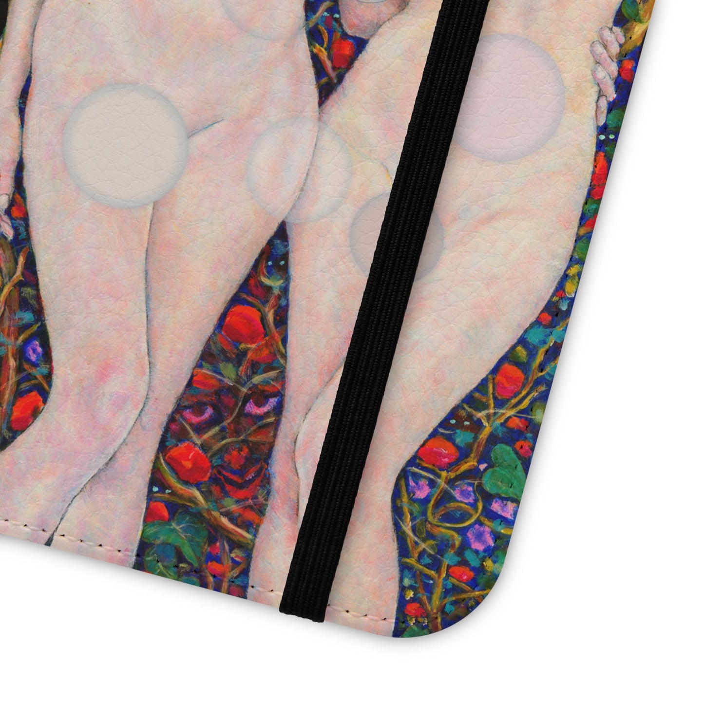 Flip Cases - Motiv: Waldnymphen, Schwarz, Seifenblasen