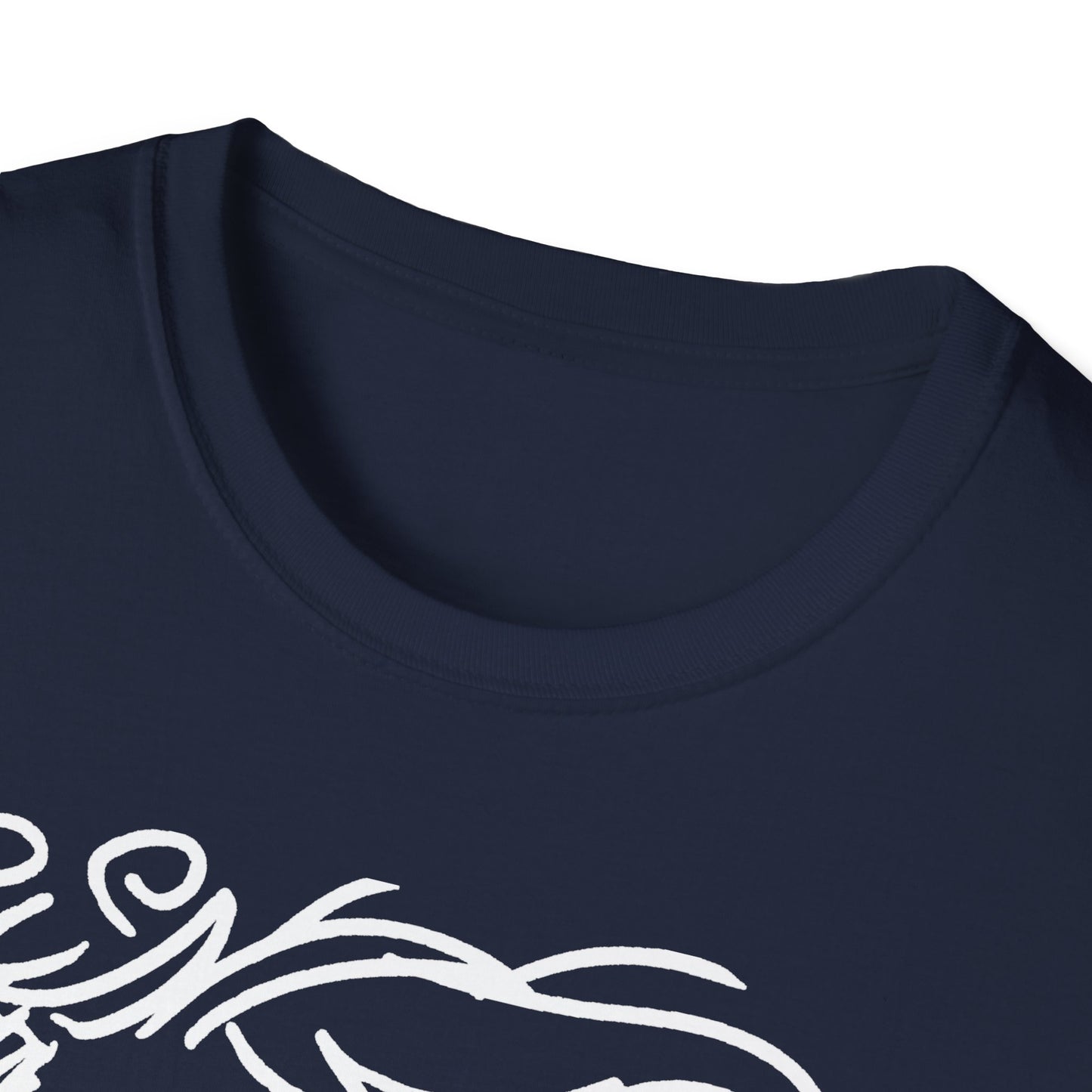 Unisex Softstyle T-Shirt - Motiv: Front Lars, H 35,5 cm