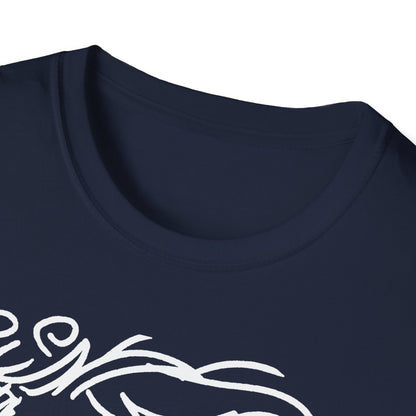 Unisex Softstyle T-Shirt - Motiv: Front Lars, H 35,5 cm