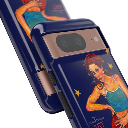 Tough Cases - Google Pixel - Samsung Galaxy - Motiv: Lea, Sternenhimmel