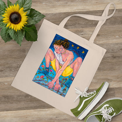 Tote Bag - Motiv: Alva, einseitig bedruckt, H 30,5 cm