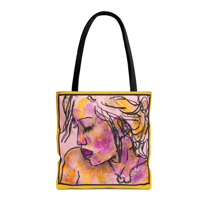 Tote Bag (AOP) - Motiv: Lilly & Romina 13", 16"