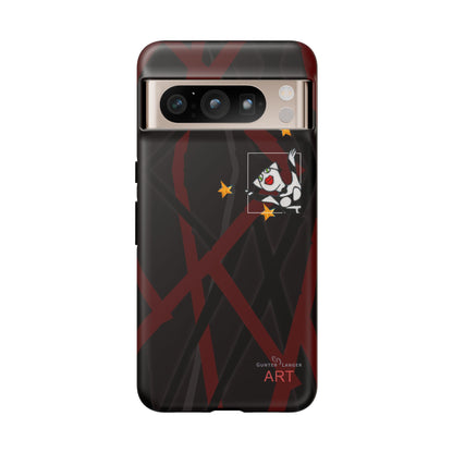 Tough Cases - Google Pixel - Samsung Galaxy - Motiv:  "Miau" klein H 8 cm, Sternenhimmel, Mikado3