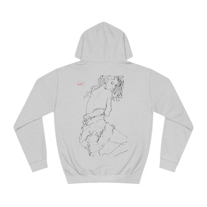 Unisex College Hoodie - Motiv: Rückseite Giselle