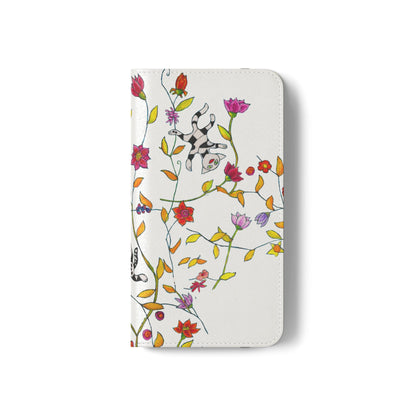 Flip Cases - Motiv: Drei Karierte Katzen auf weiß