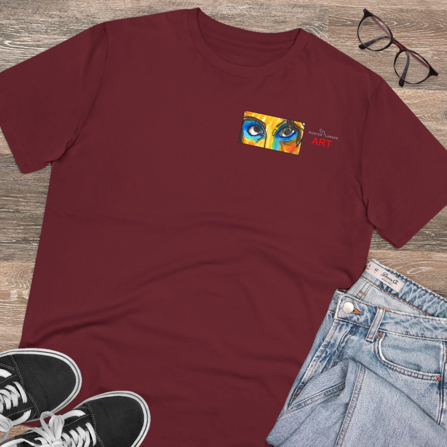 Organic Creator T-Shirt - Motiv Augen & Frechdax