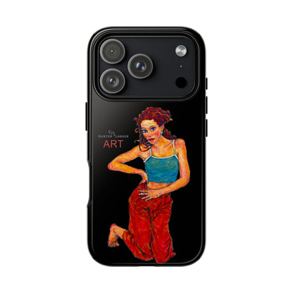 Tough Cases - iPhone - Motiv: Lea, Schwarz