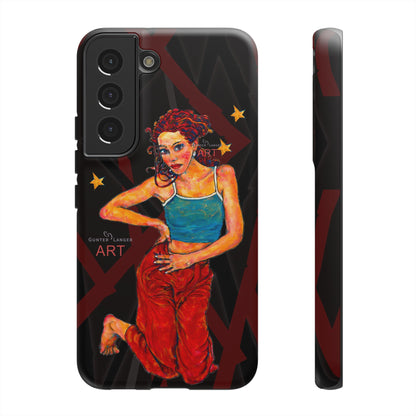 Tough Cases - Google Pixel - Samsung Galaxy - Motiv: Lea, Sternenhimmel, Mikado3