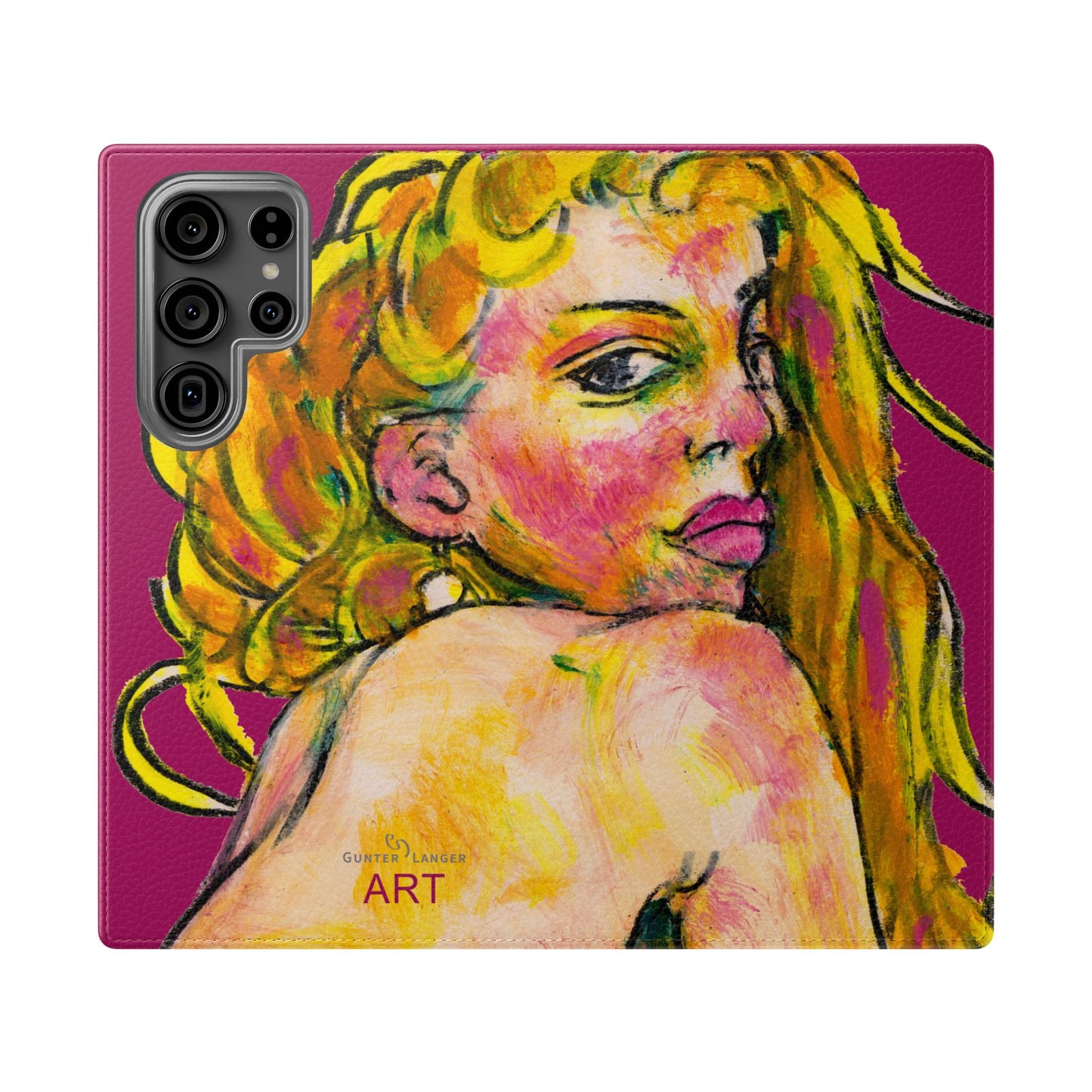 Flip Cases - Motiv: Romina, Rot