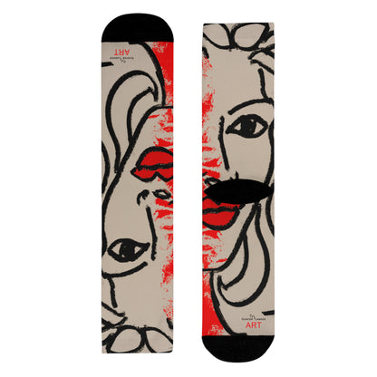 Sublimation Crew Socks (EU) - Motiv: Louisa