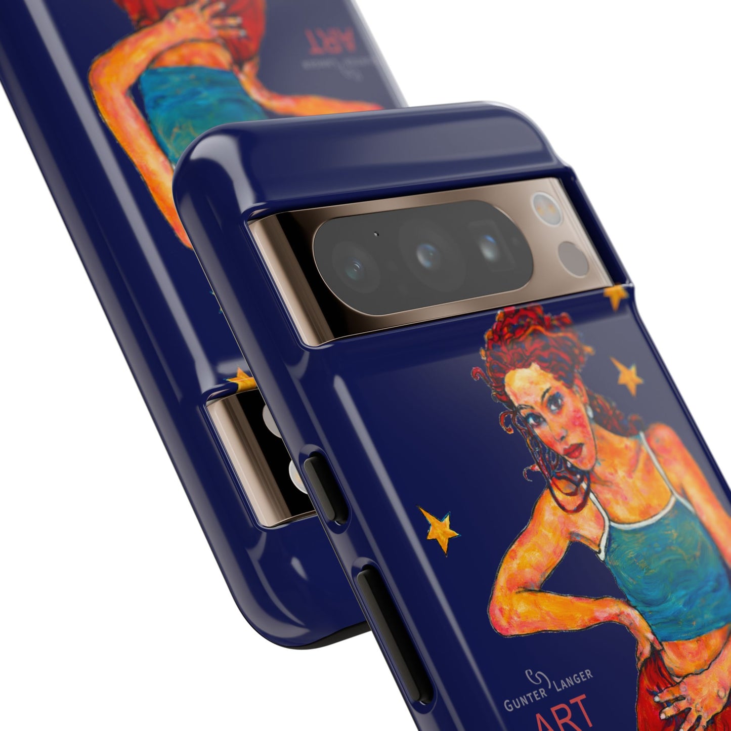 Tough Cases - Google Pixel - Samsung Galaxy - Motiv: Lea, Sternenhimmel