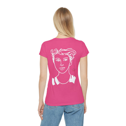 Women's Iconic T-Shirt - Motiv: Lars & Lars (weiß)