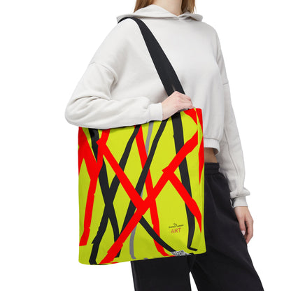 Tote Bag (AOP) - Motiv: Mikado, Hellgrün