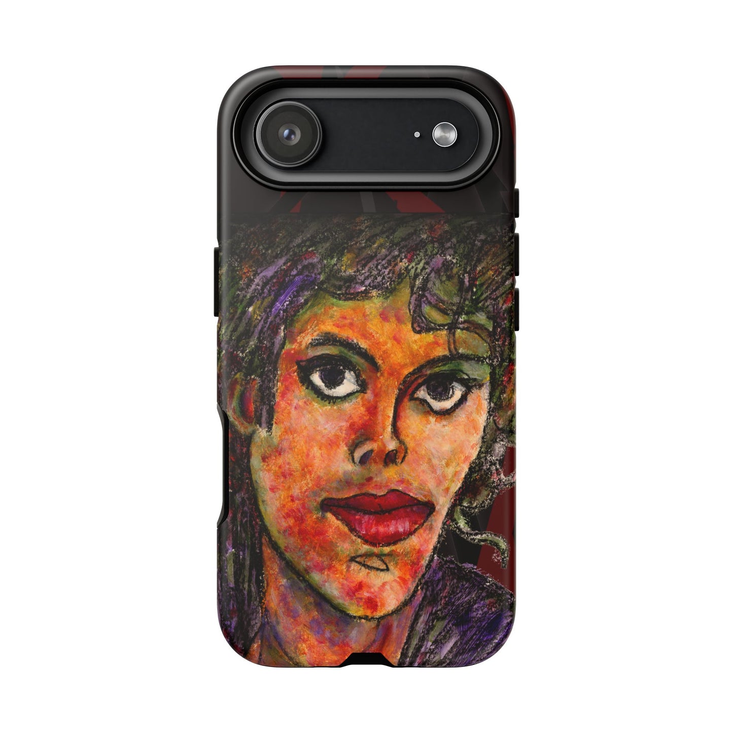 Tough Cases - iPhone - Motiv: MJ, Schwarz