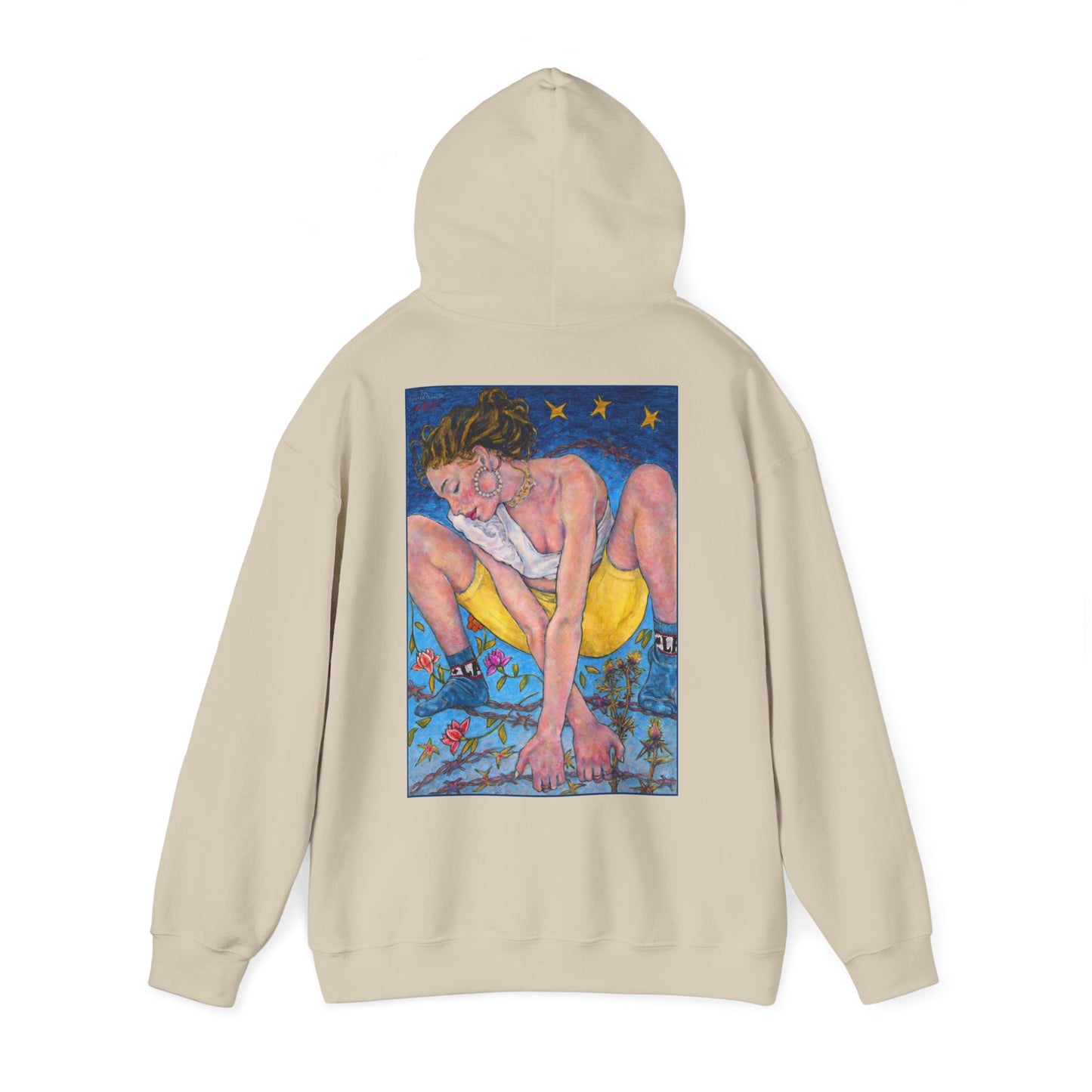Unisex Heavy Blend™ Hooded Sweatshirt - Motiv: Rückseite "Alva", H43 cm