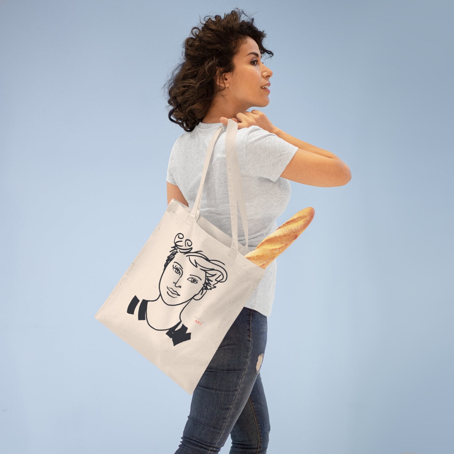 Tote Bag - Motiv: Lars, einseitig bedruckt, H30,5 cm