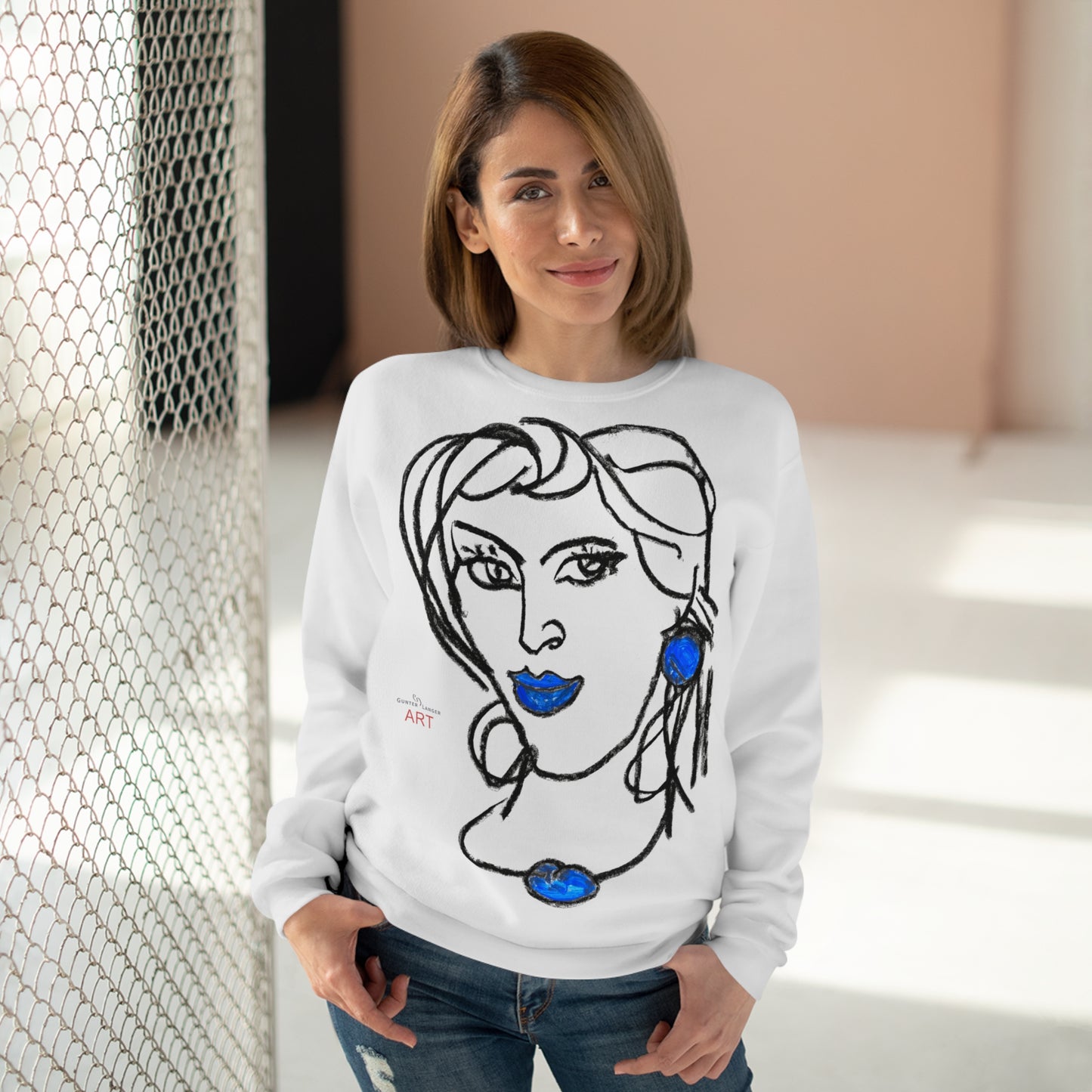 Unisex Crew Neck Sweatshirt (EU) -  Motiv: Rita & Rita