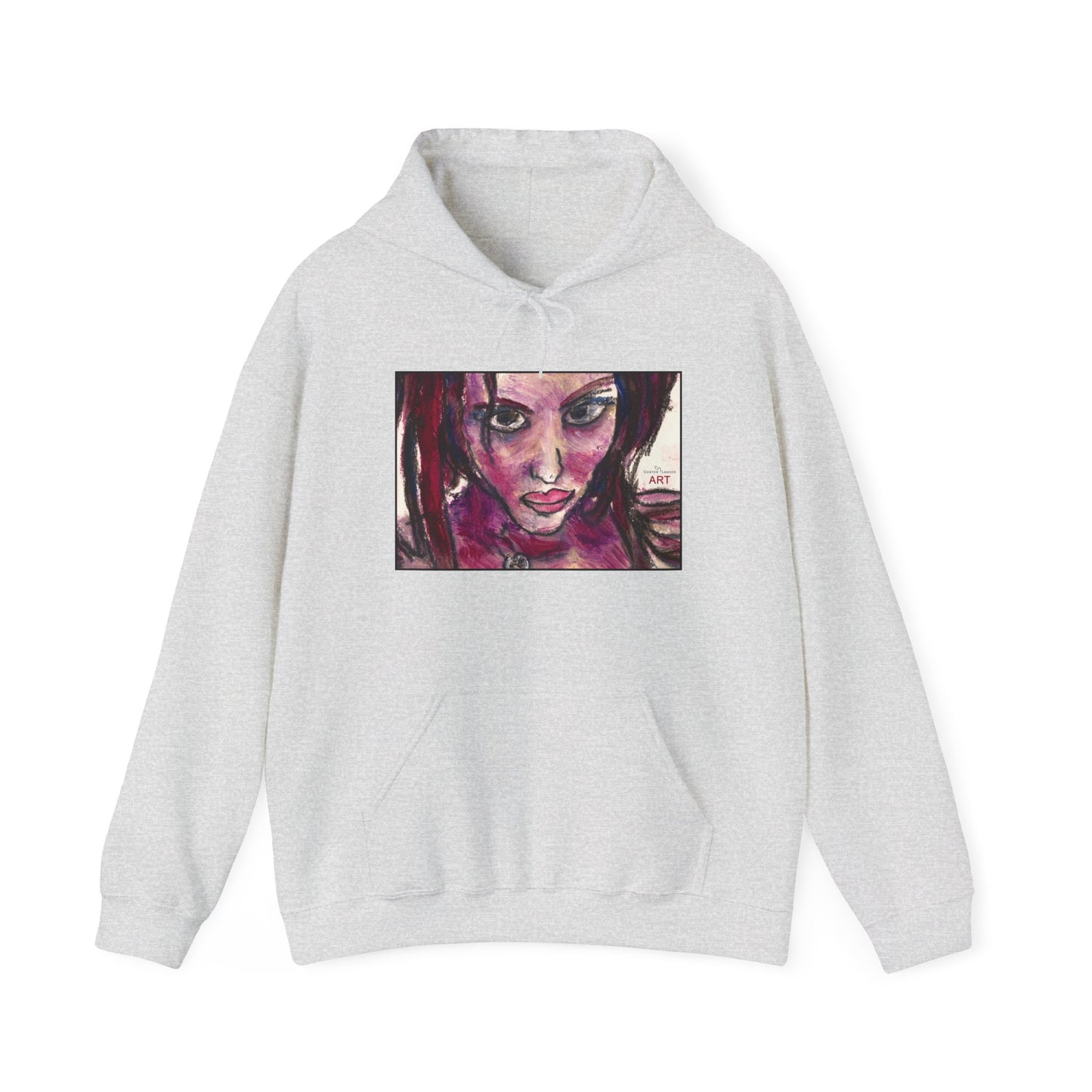 Unisex Heavy Blend™ Hooded Sweatshirt - Motiv Frontseite "Lola", H 19 cm