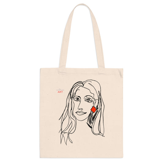 Tote Bag - Motiv: Dagmar, einseitig bedruckt, H 30,5 cm