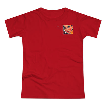 Single Jersey Women's T-shirt - Motiv: Lea, H 7 cm