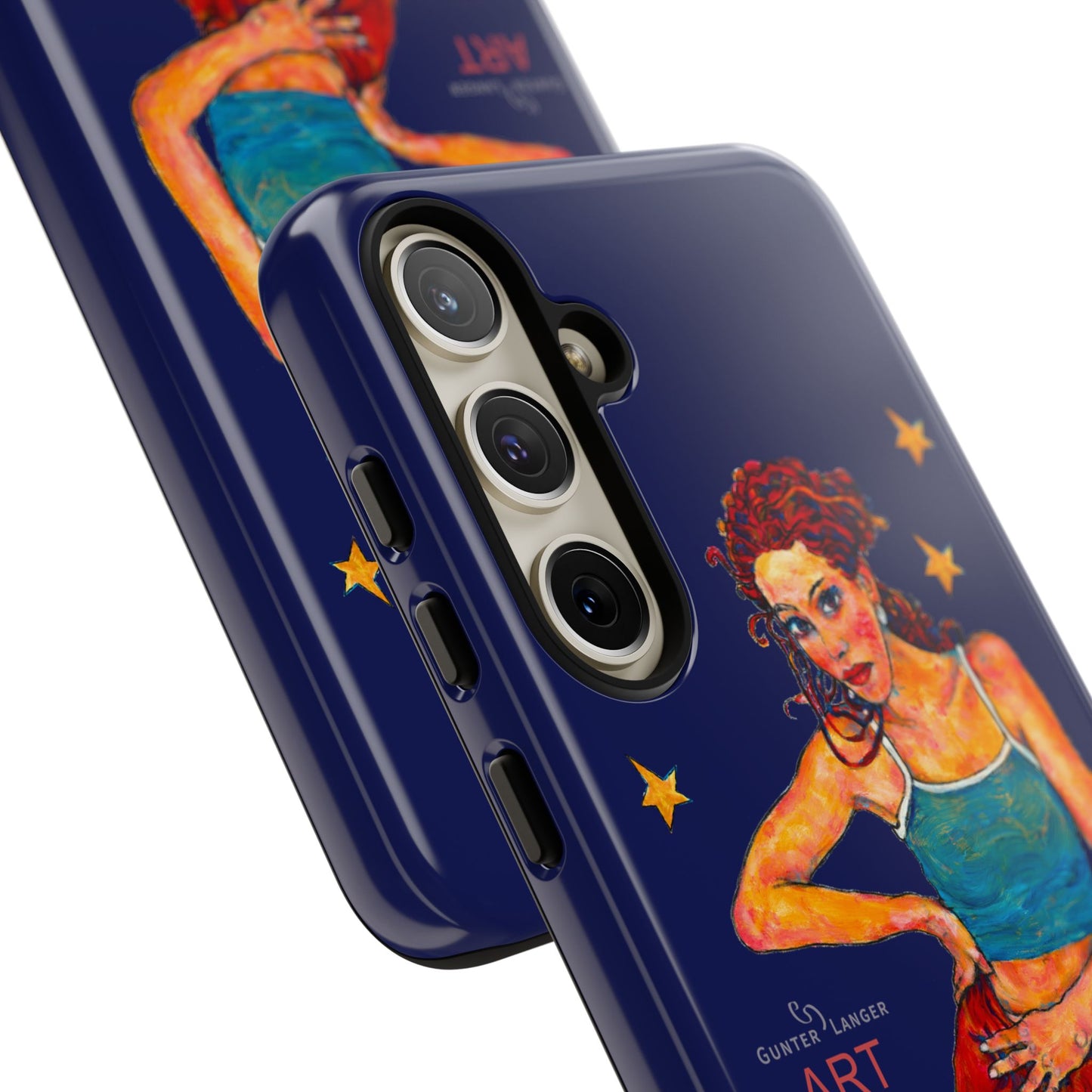 Tough Cases - Google Pixel - Samsung Galaxy - Motiv: Lea, Sternenhimmel