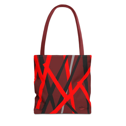 Tote Bag (AOP) - Motiv: Mikado, Rot