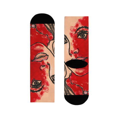 Sublimation Crew Socks (EU) - Motiv: Christina 2