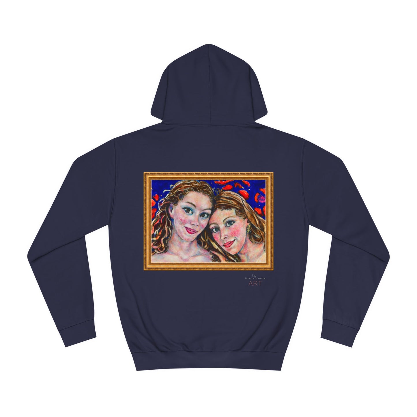 Unisex College Hoodie - Motiv: Auge & Freundinnen