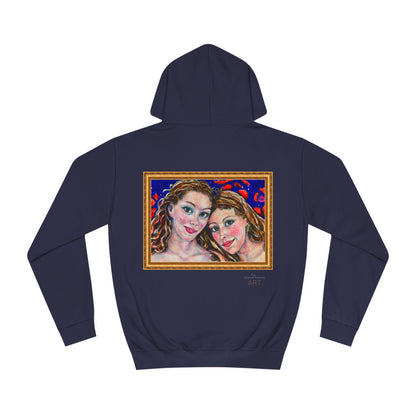 Unisex College Hoodie - Motiv: Auge & Freundinnen