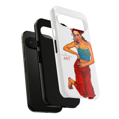 Tough Cases - Google Pixel - Samsung Galaxy - Motiv: Lea, Weiß