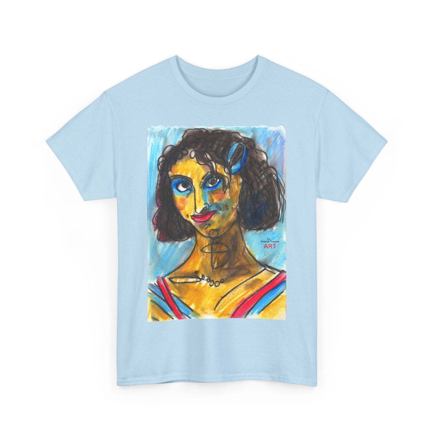 Unisex Heavy Cotton Tee - Motiv: Front Frechdax