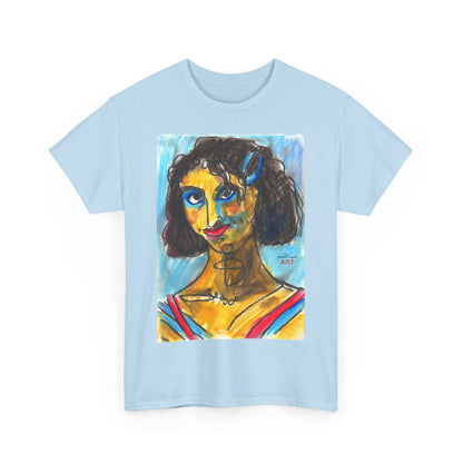 Unisex Heavy Cotton Tee - Motiv: Front Frechdax