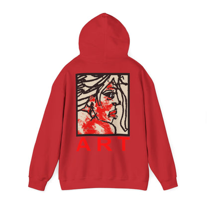 Unisex Heavy Blend™ Hooded Sweatshirt - Motiv: Rückseite "Ria", H43 cm