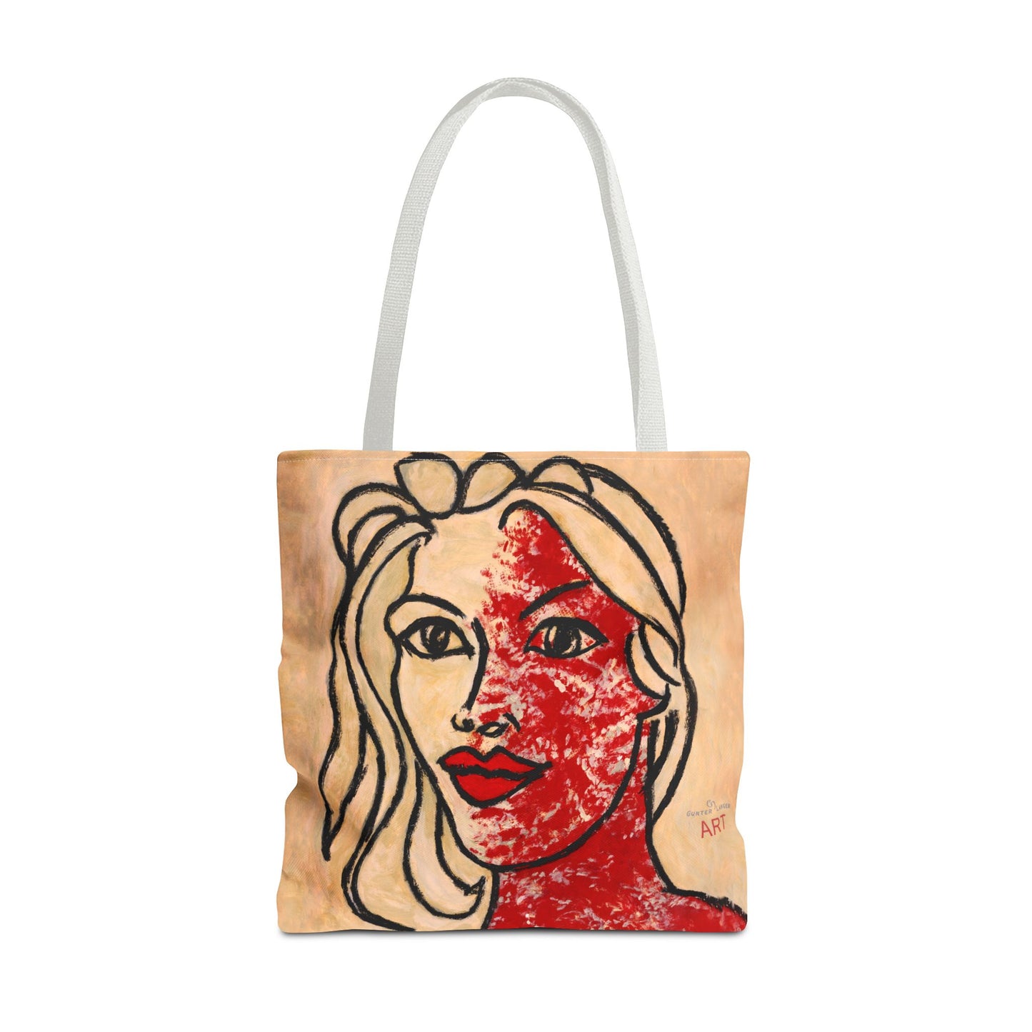 Tote Bag (AOP) - Motiv: Front Louisa ll & Rückseite Louisa ll