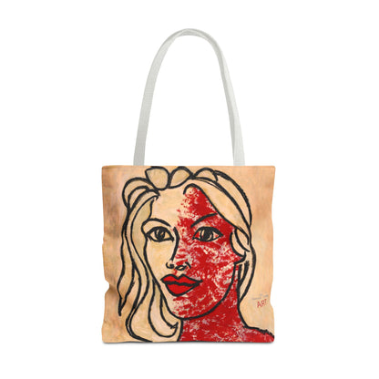 Tote Bag (AOP) - Motiv: Front Louisa ll & Rückseite Louisa ll