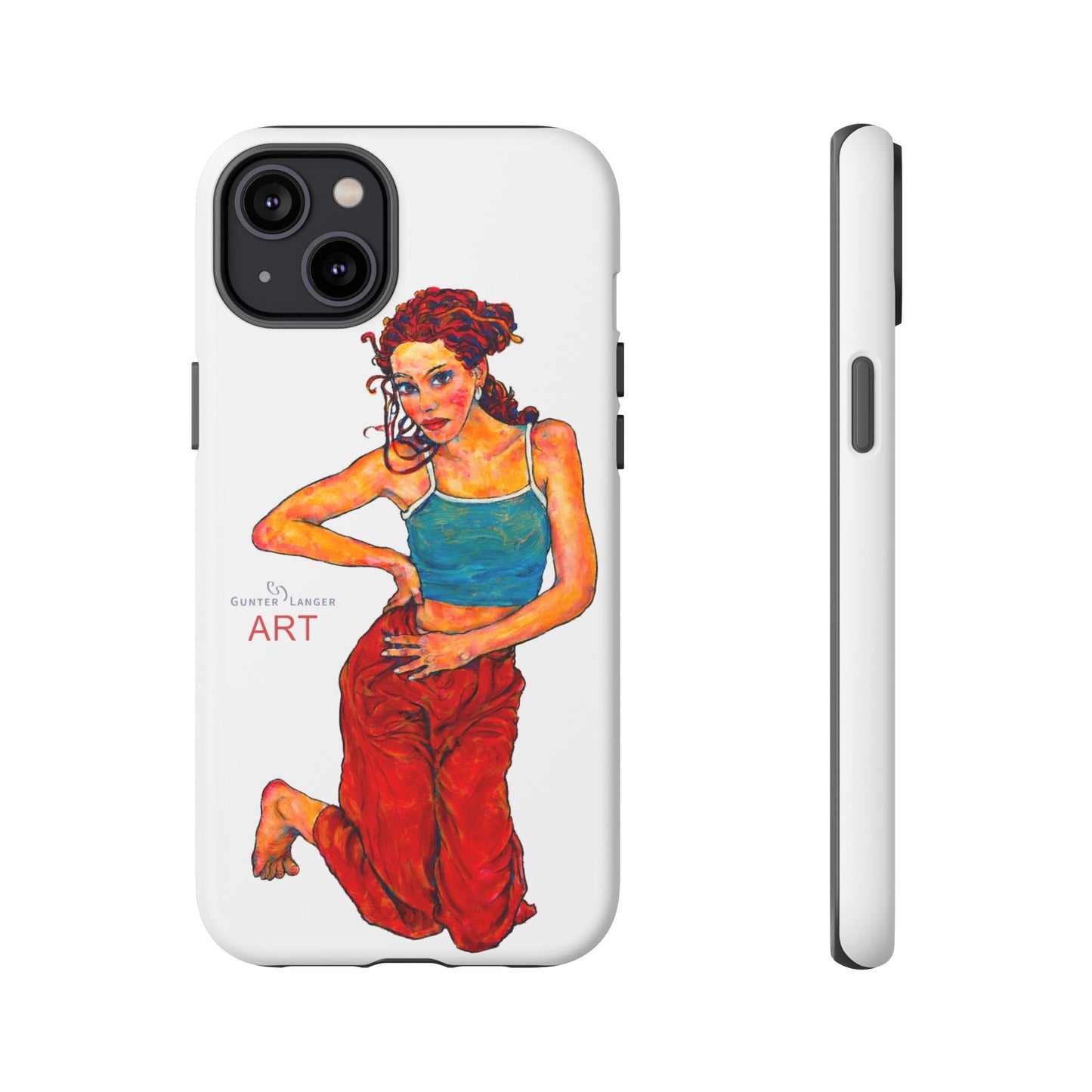 Tough Cases - iPhone - Motiv: Lea, Weiß