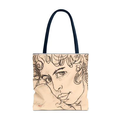 Tote Bag (AOP) - Motiv: Front Karla & Rückseite Lisa