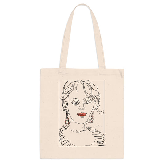 Tote Bag - Motiv: Kim, einseitig bedruckt, H 30,5 cm