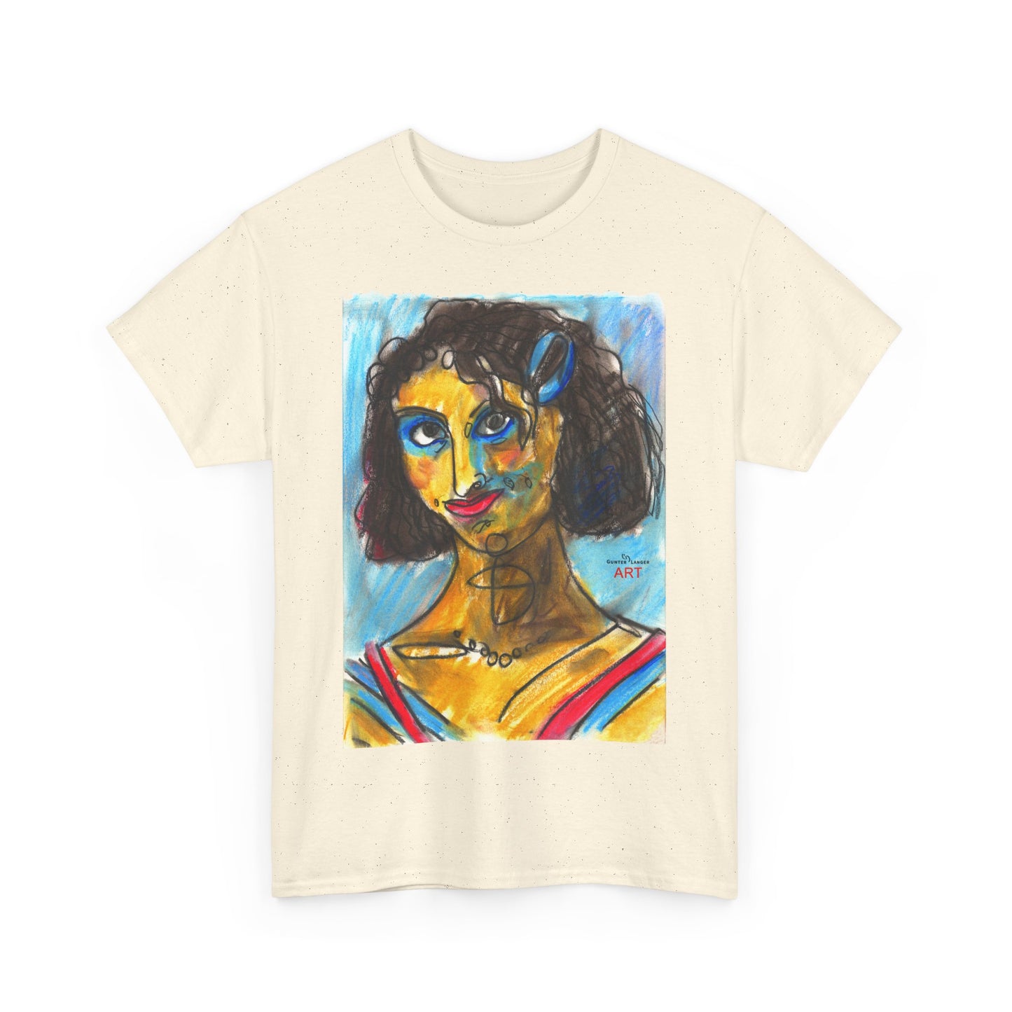 Unisex Heavy Cotton Tee - Motiv: Front Frechdax
