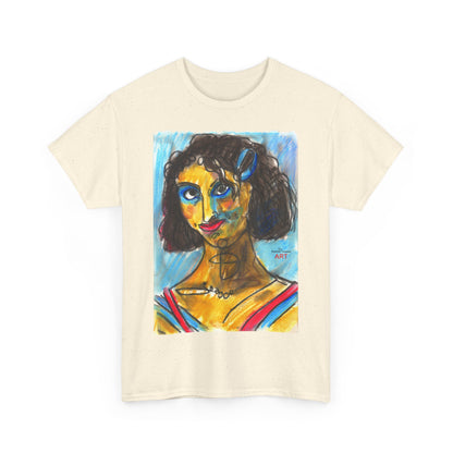 Unisex Heavy Cotton Tee - Motiv: Front Frechdax