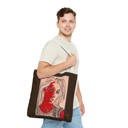 Tote Bag (AOP) - Motiv: Christina 37,5cm