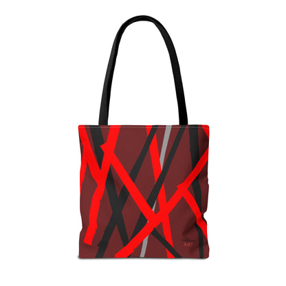 Tote Bag (AOP) - Motiv: Mikado, Rot